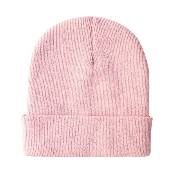 Made in USA Beanie Skully Knit Cap Winter Hat Custom / Blank - Made in USA Beanie Skully Knit Cap Winter Hat Custom / Blank - Image 9 of 22