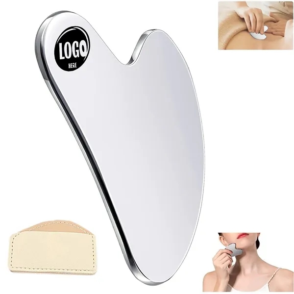 Stainless Steel Gua Sha Facial Tools - Stainless Steel Gua Sha Facial Tools - Image 0 of 1