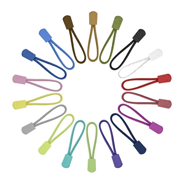 Custom PVC Zipper Puller Backpack Clothing Tab - Custom PVC Zipper Puller Backpack Clothing Tab - Image 2 of 5