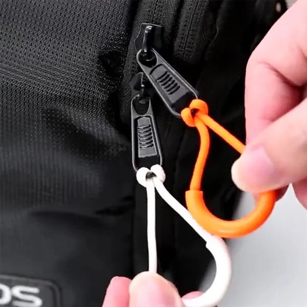 Custom PVC Zipper Puller Backpack Clothing Tab - Custom PVC Zipper Puller Backpack Clothing Tab - Image 3 of 5