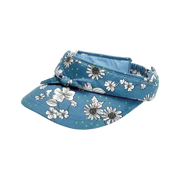 Flower Print Visor - Flower Print Visor - Image 1 of 1