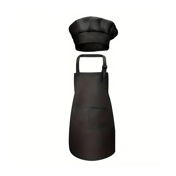 Custom Childrens Apron Hat Set
