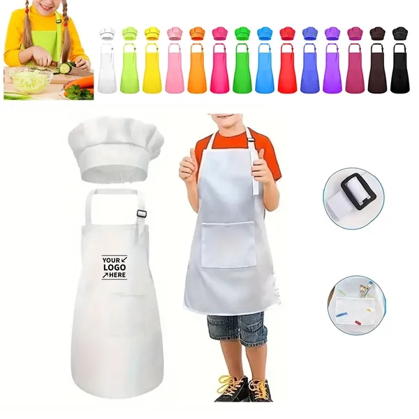 Childrens Apron Hat Set