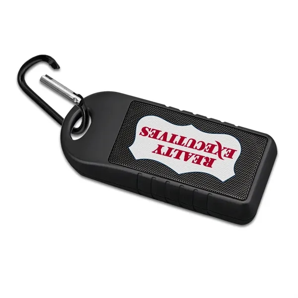 Douglas Park Bluetooth Speaker with Carabiner - Douglas Park Bluetooth Speaker with Carabiner - Image 4 of 11