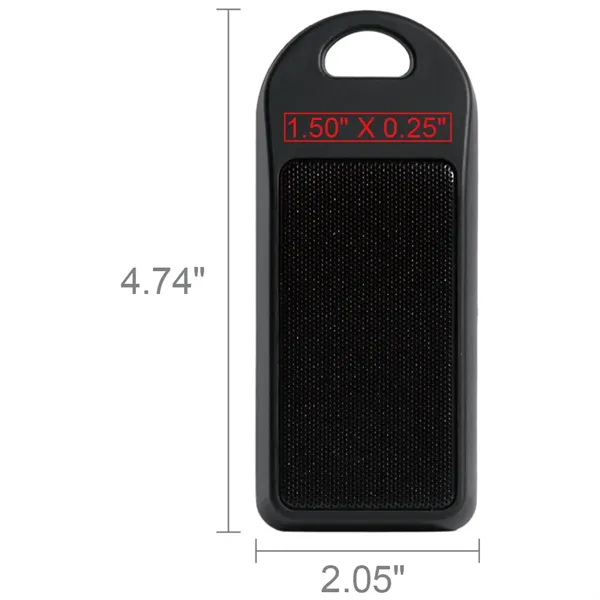Douglas Park Bluetooth Speaker with Carabiner - Douglas Park Bluetooth Speaker with Carabiner - Image 11 of 11