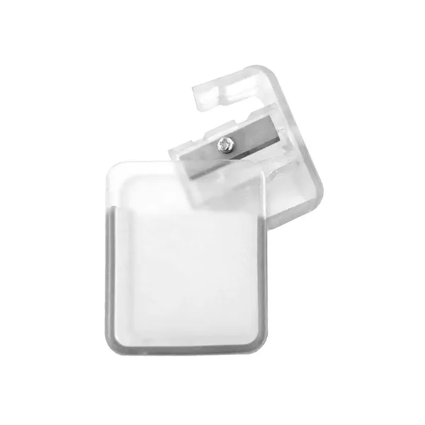 Creative Plastic Pencil Sharpener with Lid - Creative Plastic Pencil Sharpener with Lid - Image 8 of 8