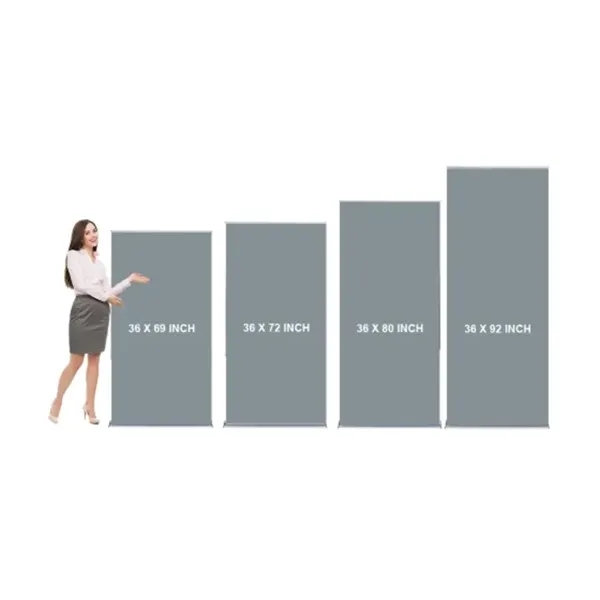 Silverstep 36'' Retractable Banner Stand Package (36" x 80") - Silverstep 36'' Retractable Banner Stand Package (36" x 80") - Image 2 of 4