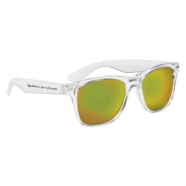 Crystalline Mirrored Malibu Sunglasses - Crystalline Mirrored Malibu Sunglasses - Image 13 of 21