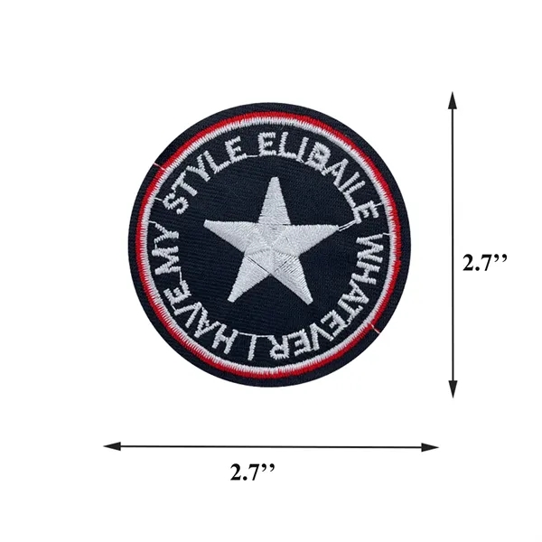 Custom Embroidered Patche Embroidery Badge - Custom Embroidered Patche Embroidery Badge - Image 2 of 3