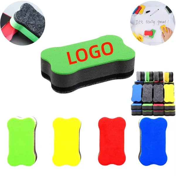 Magnetic White/Blackboard Eraser - Magnetic White/Blackboard Eraser - Image 0 of 6