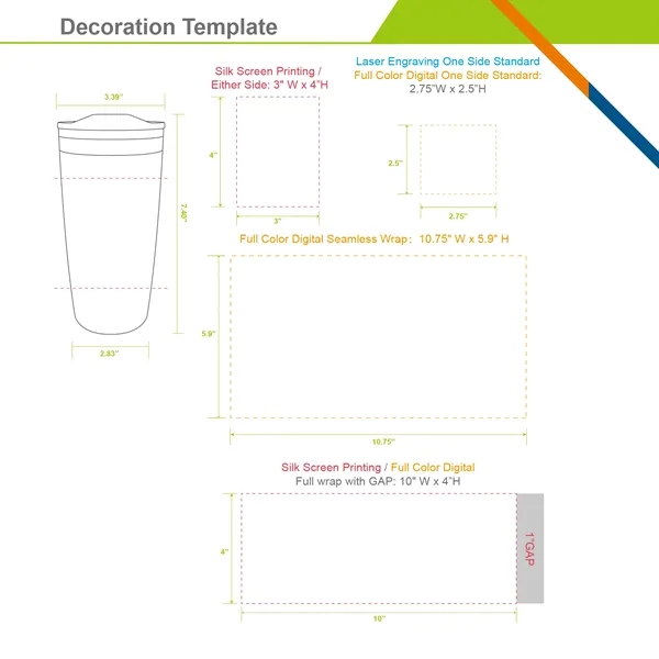 Squad Double Wall Mug - Squad Double Wall Mug - Image 2 of 6