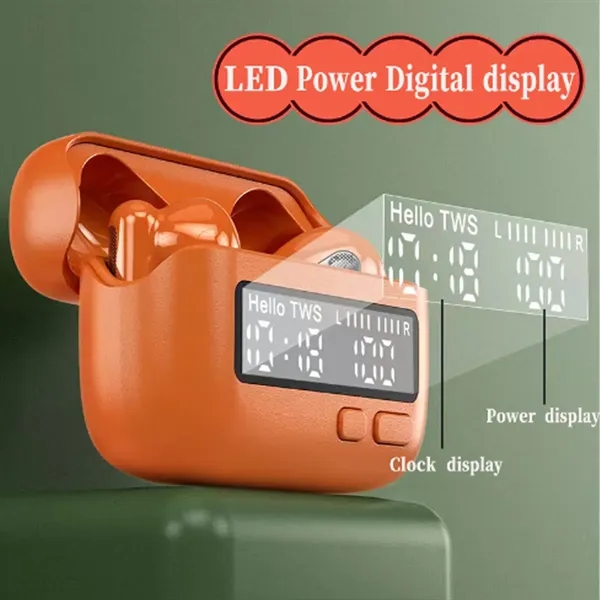 Portable Wireless Sports Earphones Digital Clock Display - Portable Wireless Sports Earphones Digital Clock Display - Image 2 of 5