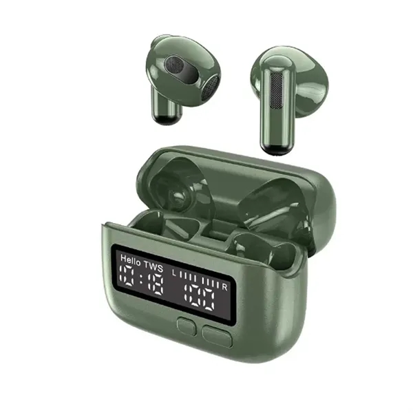 Portable Wireless Sports Earphones Digital Clock Display - Portable Wireless Sports Earphones Digital Clock Display - Image 4 of 5