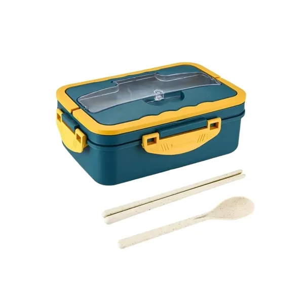 Bento Lunch Box Tableware Set Wheat Straw Material - Bento Lunch Box Tableware Set Wheat Straw Material - Image 4 of 7