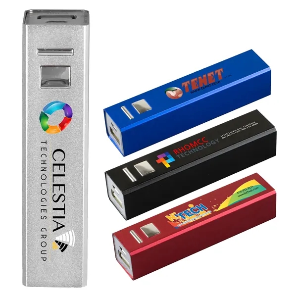 2200 mAh Rectangular Power Bank - 2200 mAh Rectangular Power Bank - Image 0 of 4