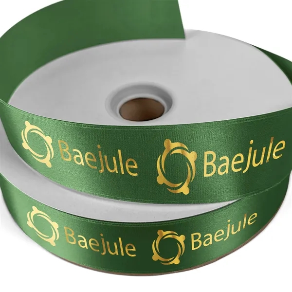 1 1/2" Badge Satin Ribbon - 100yd Roll - Foil Print - 1 1/2" Badge Satin Ribbon - 100yd Roll - Foil Print - Image 8 of 17