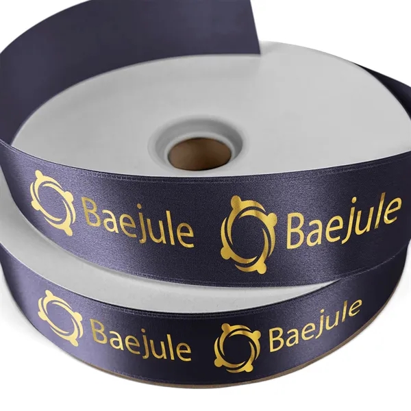 1 1/2" Badge Satin Ribbon - 100yd Roll - Foil Print - 1 1/2" Badge Satin Ribbon - 100yd Roll - Foil Print - Image 10 of 17