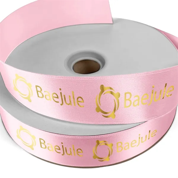 1 1/2" Badge Satin Ribbon - 100yd Roll - Foil Print - 1 1/2" Badge Satin Ribbon - 100yd Roll - Foil Print - Image 12 of 17