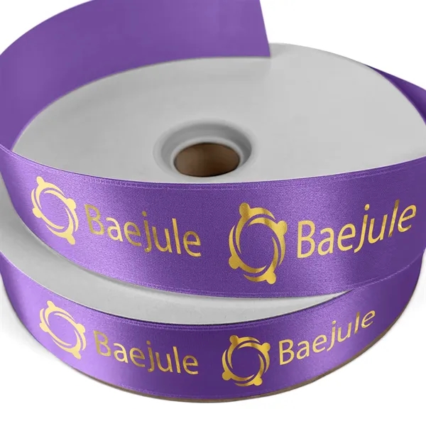 1 1/2" Badge Satin Ribbon - 100yd Roll - Foil Print - 1 1/2" Badge Satin Ribbon - 100yd Roll - Foil Print - Image 13 of 17