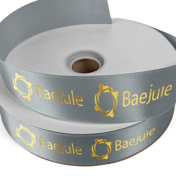 1 1/2" Badge Satin Ribbon - 100yd Roll - Foil Print - 1 1/2" Badge Satin Ribbon - 100yd Roll - Foil Print - Image 16 of 17