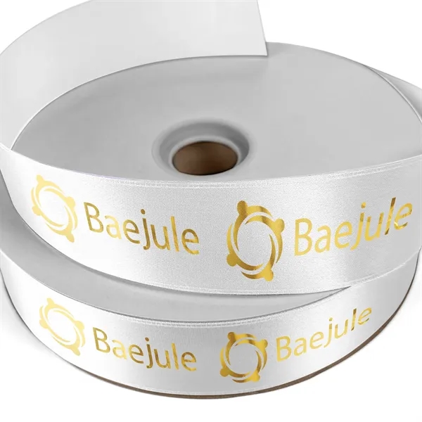1 1/2" Badge Satin Ribbon - 100yd Roll - Foil Print - 1 1/2" Badge Satin Ribbon - 100yd Roll - Foil Print - Image 17 of 17