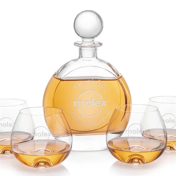 Bonello Decanter & Boston Set - Bonello Decanter & Boston Set - Image 4 of 5