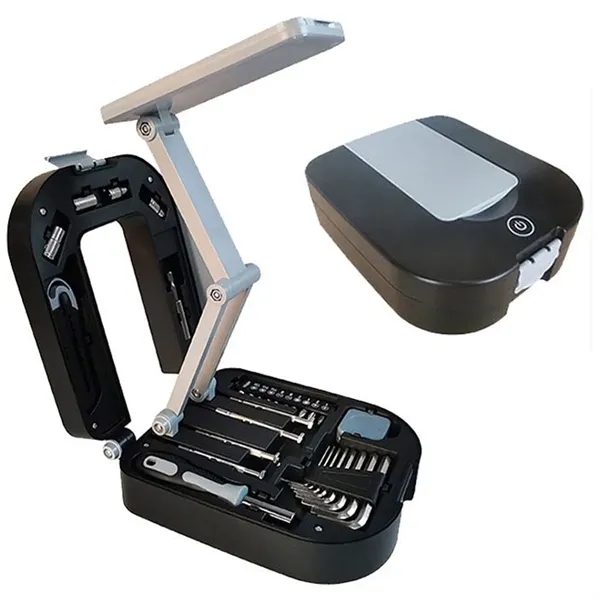 LED Lamp Toolbox Versatile Household Hand Tools with ruller - LED Lamp Toolbox Versatile Household Hand Tools with ruller - Image 3 of 6