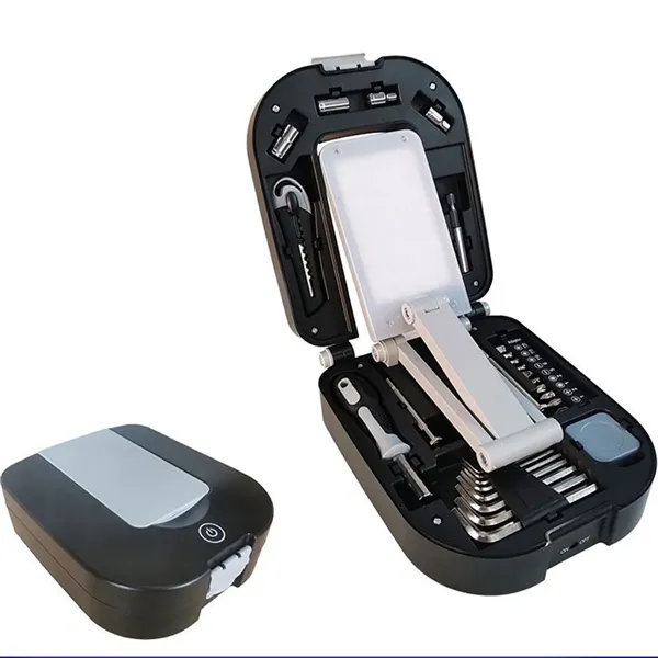 LED Lamp Toolbox Versatile Household Hand Tools with ruller - LED Lamp Toolbox Versatile Household Hand Tools with ruller - Image 6 of 6
