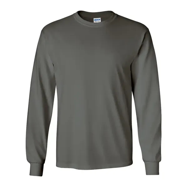 Gildan Ultra 100% Cotton Long Sleeve T-Shirt - Gildan Ultra 100% Cotton Long Sleeve T-Shirt - Image 5 of 26