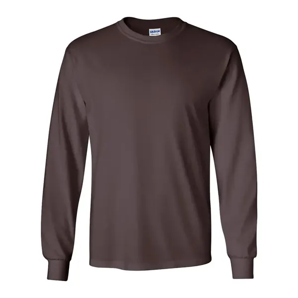 Gildan Ultra 100% Cotton Long Sleeve T-Shirt - Gildan Ultra 100% Cotton Long Sleeve T-Shirt - Image 6 of 26
