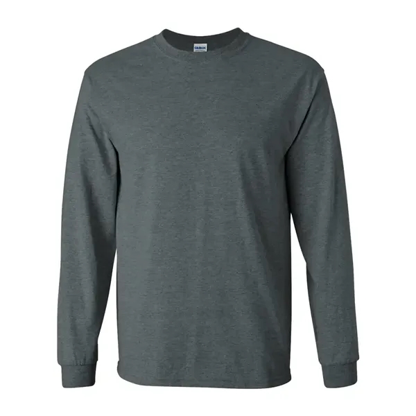 Gildan Ultra 100% Cotton Long Sleeve T-Shirt - Gildan Ultra 100% Cotton Long Sleeve T-Shirt - Image 7 of 26