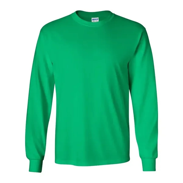 Gildan Ultra 100% Cotton Long Sleeve T-Shirt - Gildan Ultra 100% Cotton Long Sleeve T-Shirt - Image 9 of 26