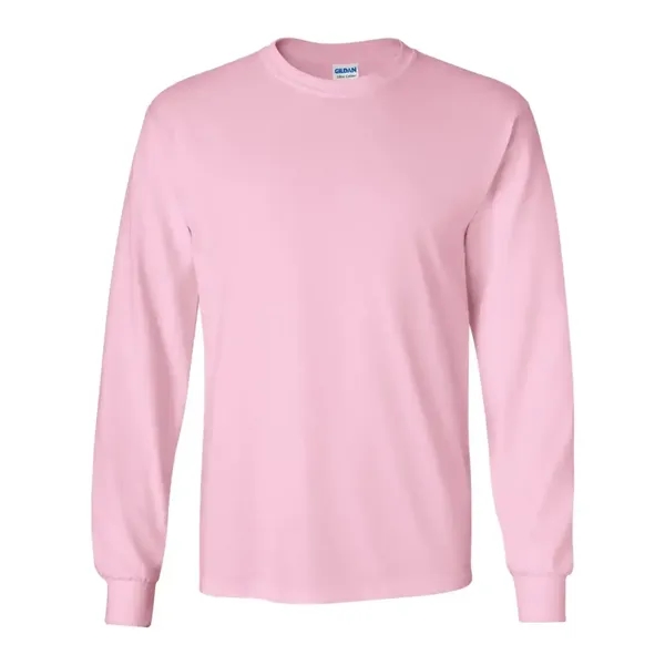 Gildan Ultra 100% Cotton Long Sleeve T-Shirt - Gildan Ultra 100% Cotton Long Sleeve T-Shirt - Image 11 of 26