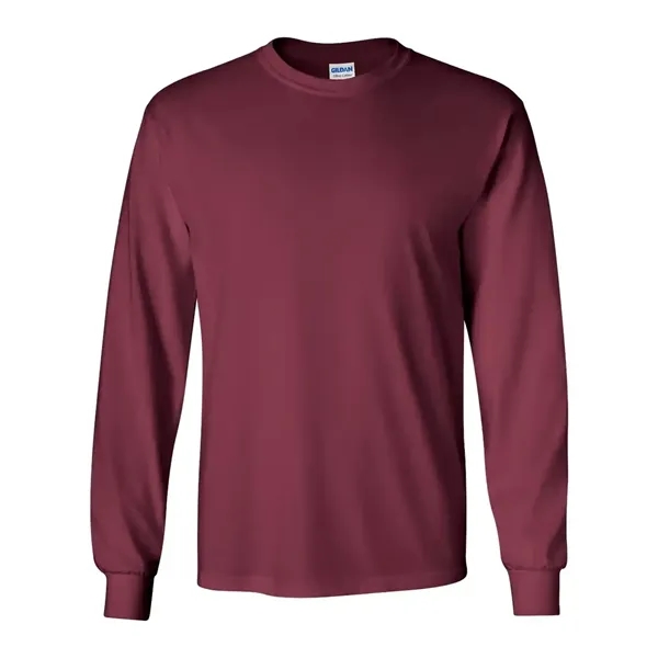 Gildan Ultra 100% Cotton Long Sleeve T-Shirt - Gildan Ultra 100% Cotton Long Sleeve T-Shirt - Image 12 of 26
