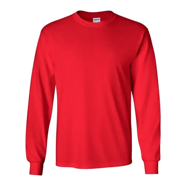 Gildan Ultra 100% Cotton Long Sleeve T-Shirt - Gildan Ultra 100% Cotton Long Sleeve T-Shirt - Image 18 of 26