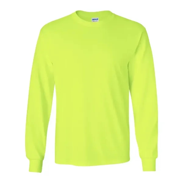 Gildan Ultra 100% Cotton Long Sleeve T-Shirt - Gildan Ultra 100% Cotton Long Sleeve T-Shirt - Image 20 of 26
