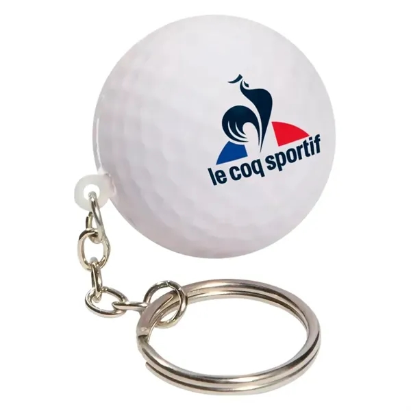 Golf Keychain Stress Ball - Golf Keychain Stress Ball - Image 2 of 4