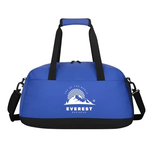 Dual Color Fitness Travel Bag - Dual Color Fitness Travel Bag - Image 2 of 6