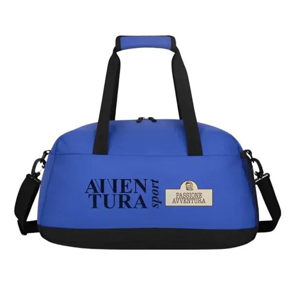 Dual Color Fitness Travel Bag - Dual Color Fitness Travel Bag - Image 3 of 6