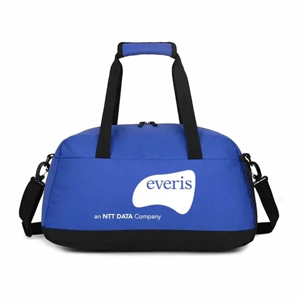 Dual Color Fitness Travel Bag - Dual Color Fitness Travel Bag - Image 5 of 6