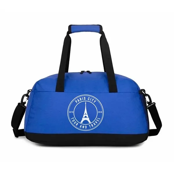 Dual Color Fitness Travel Bag - Dual Color Fitness Travel Bag - Image 6 of 6