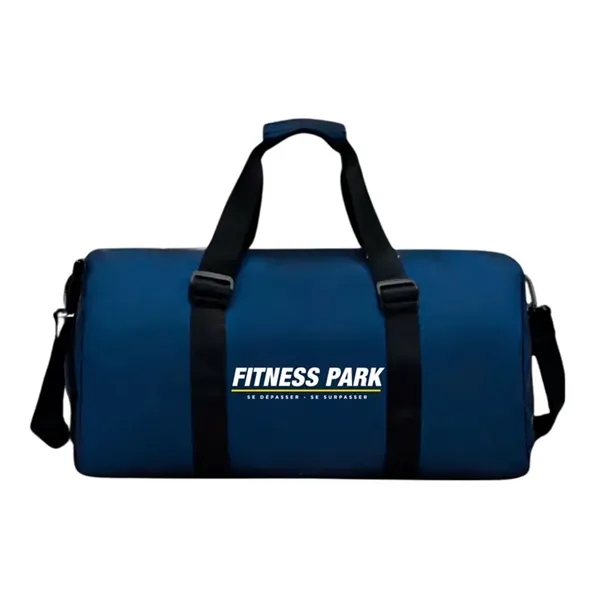 Leather Waterproof Gym Duffel Bag - Leather Waterproof Gym Duffel Bag - Image 7 of 7