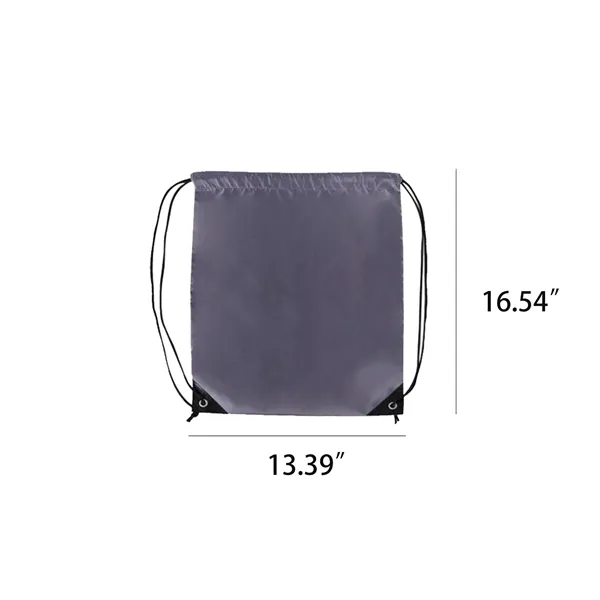 16.54 "X13.39" Polyester Drawstring Bag Fitness Backpack - 16.54 "X13.39" Polyester Drawstring Bag Fitness Backpack - Image 1 of 3