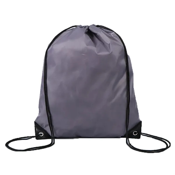 16.54 "X13.39" Polyester Drawstring Bag Fitness Backpack - 16.54 "X13.39" Polyester Drawstring Bag Fitness Backpack - Image 2 of 3