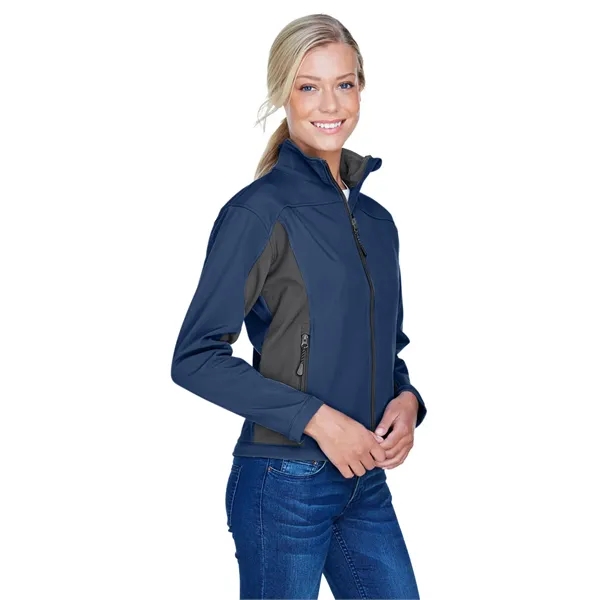 Devon & Jones Ladies' Soft Shell Colorblock Jacket - Devon & Jones Ladies' Soft Shell Colorblock Jacket - Image 26 of 31