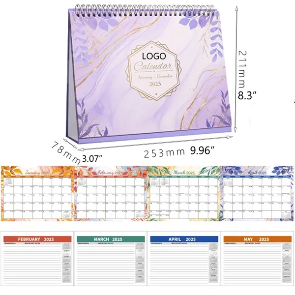 2025 Desk Calendar - 2025 Desk Calendar - Image 0 of 5