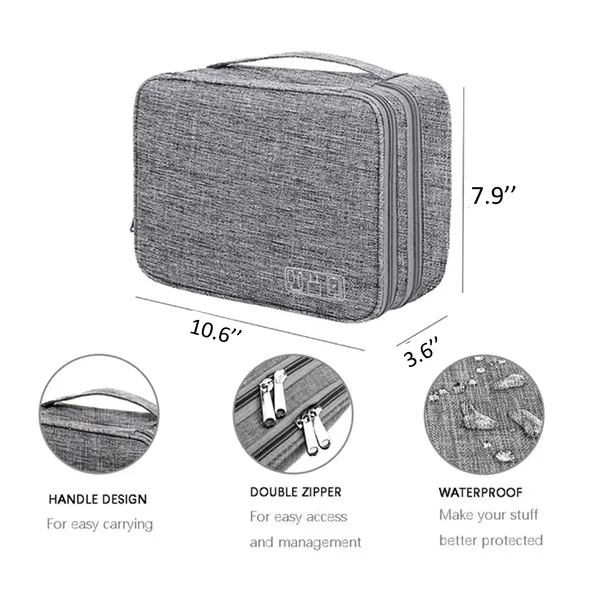 large traveling Cables Charger power bank storage Bag - large traveling Cables Charger power bank storage Bag - Image 1 of 1