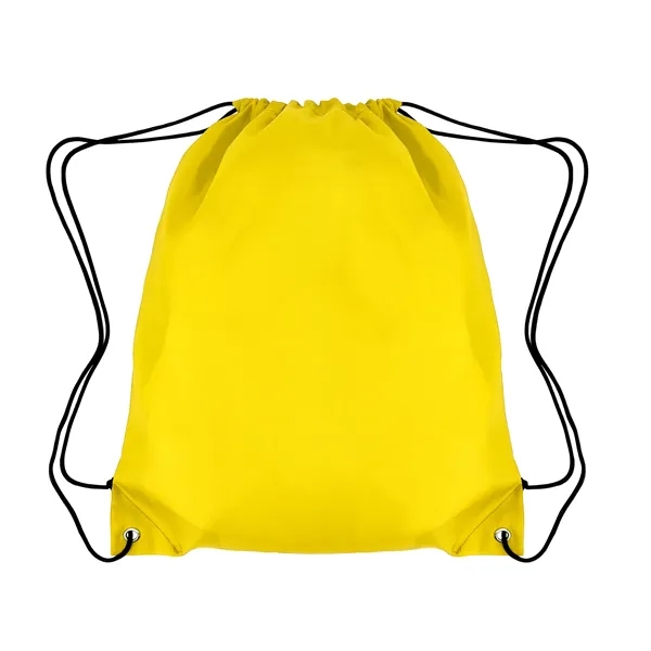 Classic Polyester Drawstring Sports Backpack - Classic Polyester Drawstring Sports Backpack - Image 3 of 19