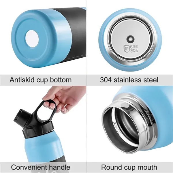 750/950ml Stainless Steel Water Bottle Thermal Mug - 750/950ml Stainless Steel Water Bottle Thermal Mug - Image 2 of 5