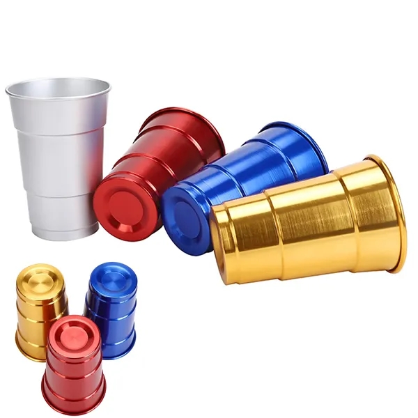 Aluminum 16OZ Recyclable Cup - Aluminum 16OZ Recyclable Cup - Image 0 of 2